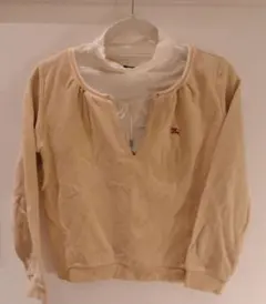 Burberry ベージュ ニット カーディガン 150のサムネイル