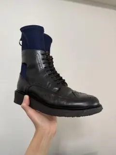 【希少サイズ】トーガ　H＆M ウィングチップ　ブーツ　黒