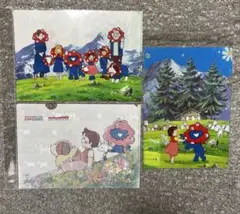大阪関西万博　ミャクミャク　アルプスの少女ハイジ　クリアファイル　3種セッ