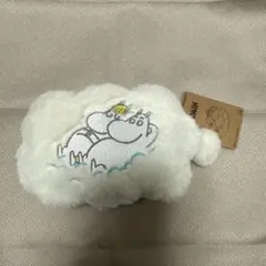 ムーミン もこもこポーチ 雲型