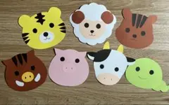 壁面　保育　動物のサムネイル