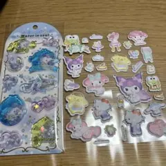 サンリオキャラクターズ ウォーターインシール シナモロールのサムネイル