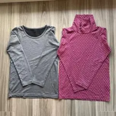 ユニクロヒートテック長袖130cm 2枚