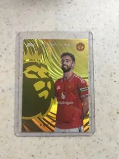 Topps ブルーノ・フェルナンデス GOLD LION マンチェスターU