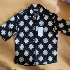 ZARA クロシェ シャツ