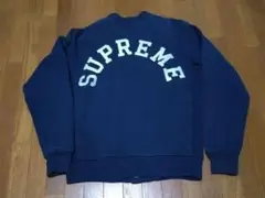 Supreme スタジャン M ネイビー、ストリート、正規品 - メルカリ