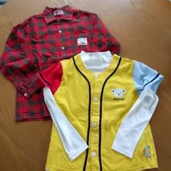 MIKIHOUSE 長袖シャツとPARSONS半袖 120アンダーシャツ付き