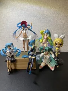 初音ミク　鏡音リン　プレミアムフィギュア　セット 2026年最新】鏡音リン プレミアムフィギュアの人気アイテム - メルカリ