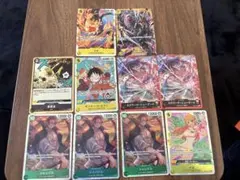 ワンピースカード ルフィ 8パックバトル 7枚 まとめ売り 旧イラスト
