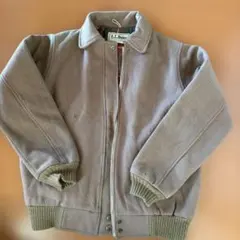 70s 80s L.L.Bean ウールスイングトップ USA製 裏地ネル Sのサムネイル