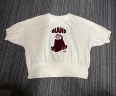 グラニフ イカク クロップドスウェット トレーナー スウェット 7分袖