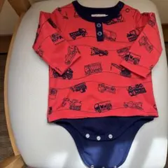 ミキハウス はたらくくるま ロンパース