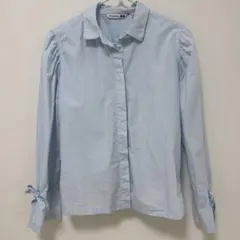 JW ANDERSON UNIQLO 長袖シャツ ライトブルー M