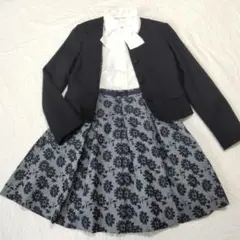 卒服3点セット　160　ポンポネットジャケット 　メゾピアノスカート