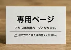 専用ページ
