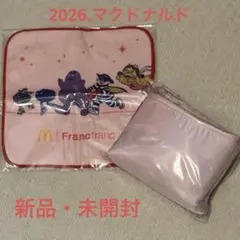 マクドナルド 2026年福袋 Francfranc ハンカチ 保冷バッグ