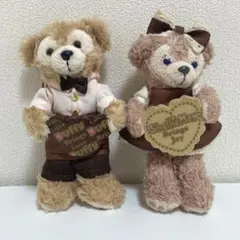 【スウィートダッフィー】ダッフィー シェリーメイ ストラップ バレンタイン