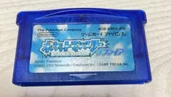 ポケットモンスターサファイアゲームボーイアドバンス‼️ポケモンニンテンドー任天堂