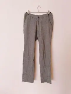 AVV HOMME グレー スラックス ストレートレッグ