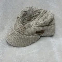 manobell モンベル ベージュ ニットキャップ 帽子 51cm54cm