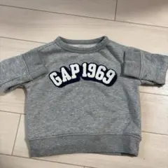 e*1様 GAP 1969 グレー スウェットトレーナー 12~18ヶ月