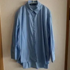 ZARA オーバーサイズポプリンシャツ　M