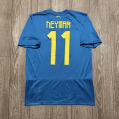希少品 Nike正規 ブラジル代表2011 ネイマール アウェイユニフォーム M