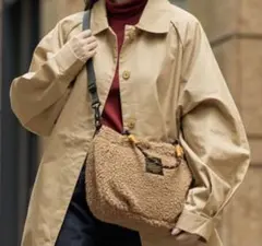 新品未使用 kiu キウ ボアバルーン 2WAYトートバッグミニ