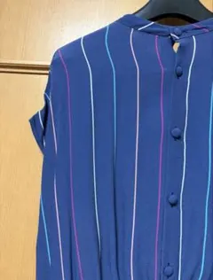 24SS 未使用タグ付✨Ballsey フレンチスリーブティアードワンピース