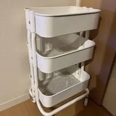 IKEA ロースフルト ワゴン3段　ホワイト