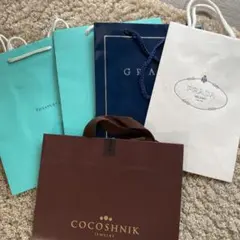 ショップ袋　5枚