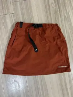 mont-bell Kid's スカート 140 オレンジ