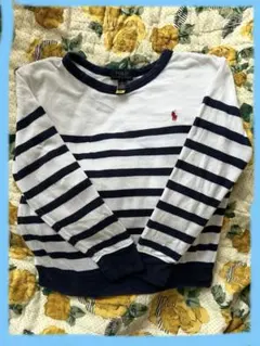 Polo Ralph Lauren ストライプ 長袖 カットソー 6 120
