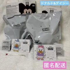 ポップマート　ミッキーファミリー　ドナルド　デイジー　ぬいぐるみキーチェーン②