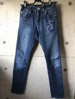 SISTERJENNI   ワッペン付きデニムパンツ　150㎝