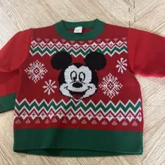 ミッキーマウス ニットセーター 90