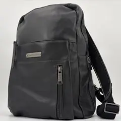 【良品✨/希少】カルバンクライン レザー リュックサック バックパック 本革 黒のサムネイル