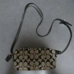 COACH コーチ 斜め掛け メッセンジャー 黒