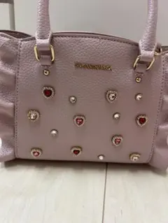 Samantha Vega ピンクフラッター ミニ ハンドバッグ 紐付き