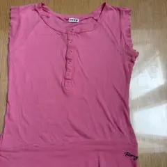 Roxy ピンク 半袖 Tシャツ