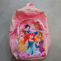 プリンセスキャラクター リュック ピンク
