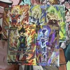プレミアムカードコレクション 孫悟空 ブロリー ベジータ フリーザ バーダック
