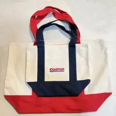 COSTCO　コストコ　キャンバストートバック　2個セットのサムネイル