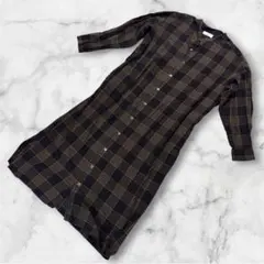 ポロラルフローレン シャツワンピース チェック ベルト 6 XL - メルカリ