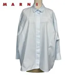 MARNI カジュアル シャツ｜マルニ オープンカラーシャツ イタリア製のサムネイル
