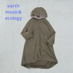 2wayモッズコート ジップアップ 比翼ボタン アウター ドローストリング 無地