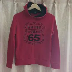 べべ　RAD CUSTOM フード付きパーカー SHINE 65