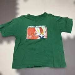 ポケットモンスター エースバーン Tシャツ グリーン