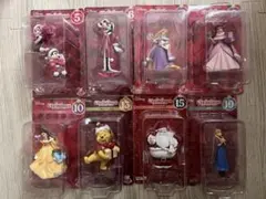 Disney クリスマス　オーナメントくじ　8体セット