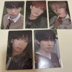 TXT中華 idoustage 特典トレカラキドロ 5枚コンプセット